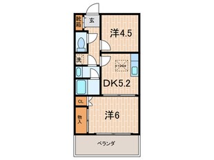 フロ－レンスの物件間取画像